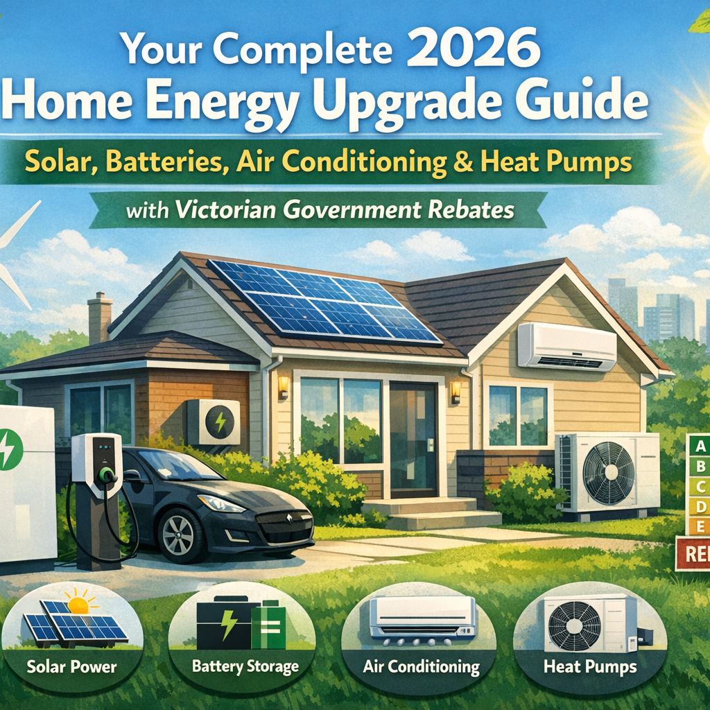 2026 Energy Upgrade Guide | Solar, Batteries, Heat Pumps & Air ...