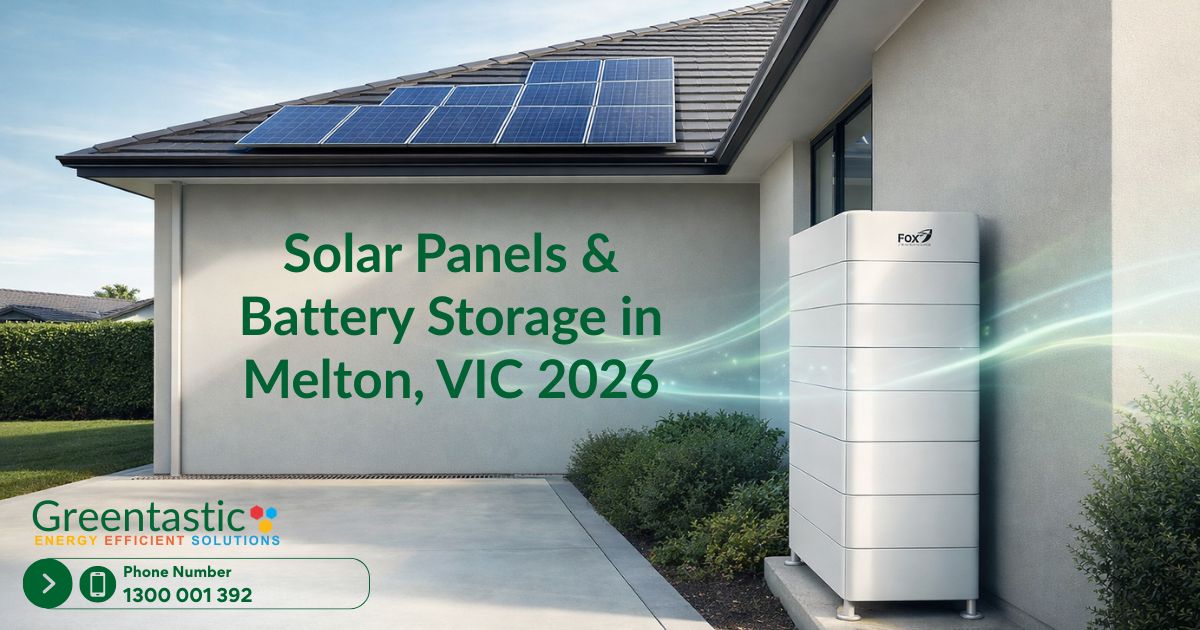 Solar Panels & Battery Storage in Melton, VIC 2026
