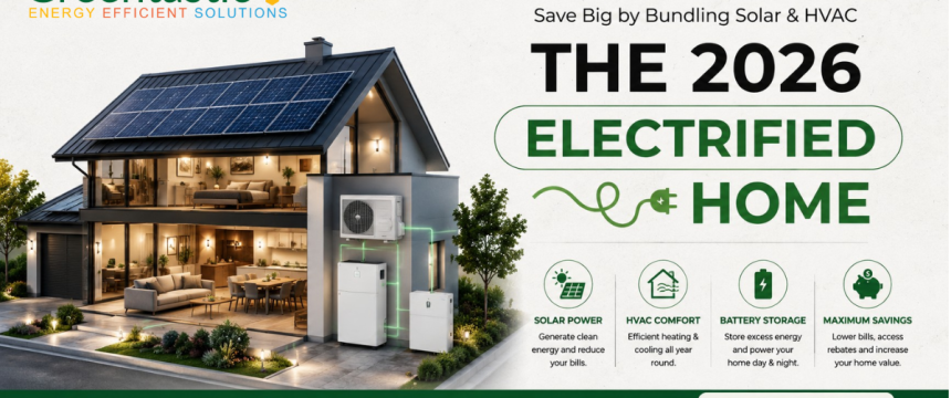 Save Big by Bundling Solar & HVAC