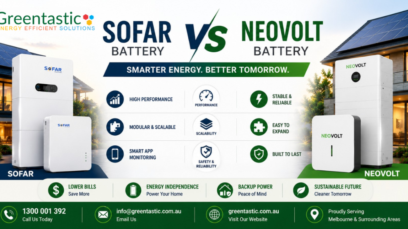 Sofar Battery vs Neovolt Battery
