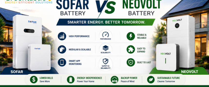 Sofar Battery vs Neovolt Battery