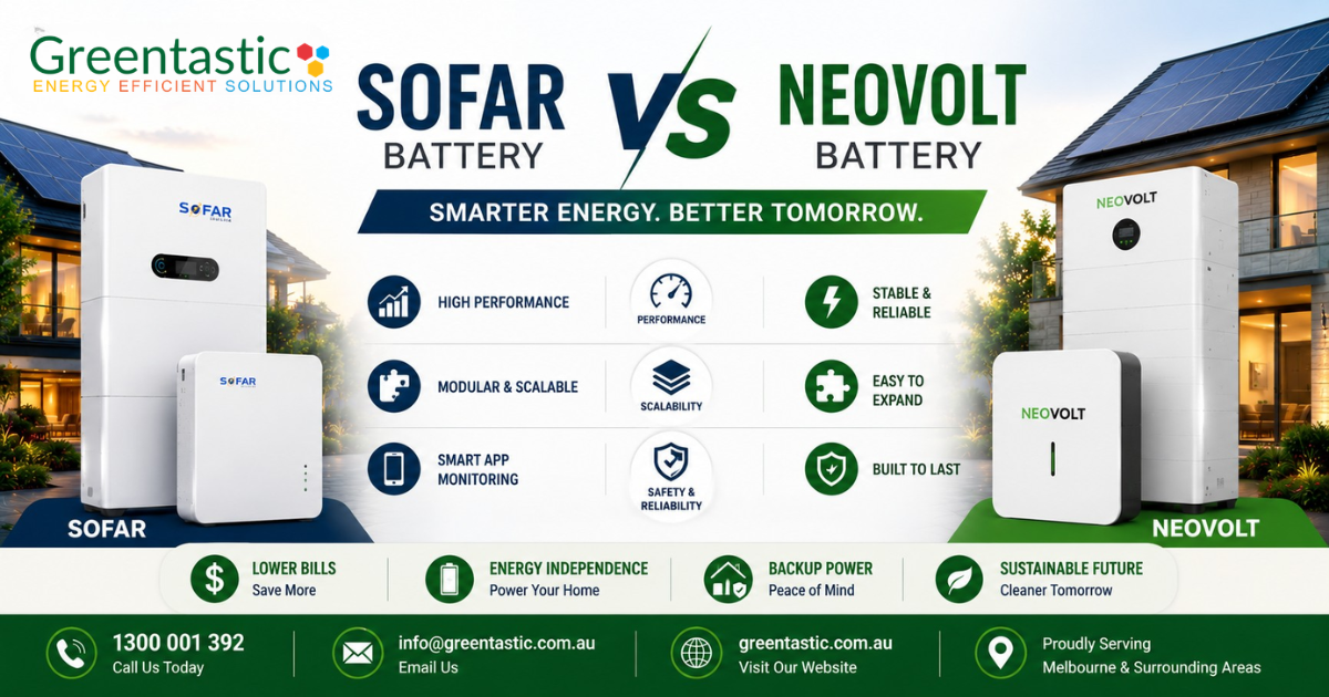 Sofar Battery vs Neovolt Battery