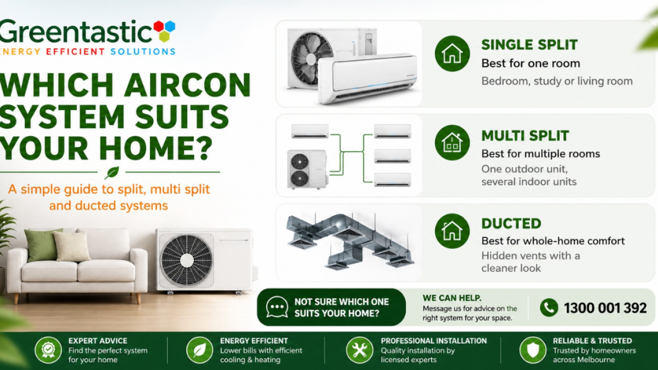 Aircon System Suits Your Home