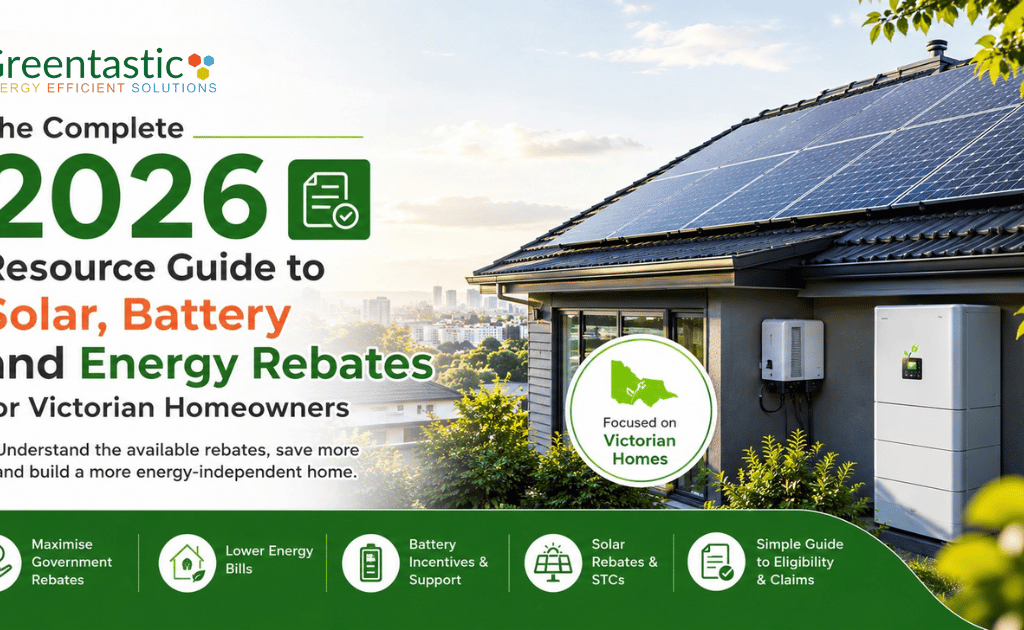 The Complete 2026 Resource Guide to Solar, Battery and Energy Rebates for Victorian Homeowners